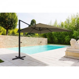 Un joli parasol s’harmonisera avec votre salon de jardin et vous protégera du soleil.