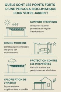 avantage pergola bioclimatique